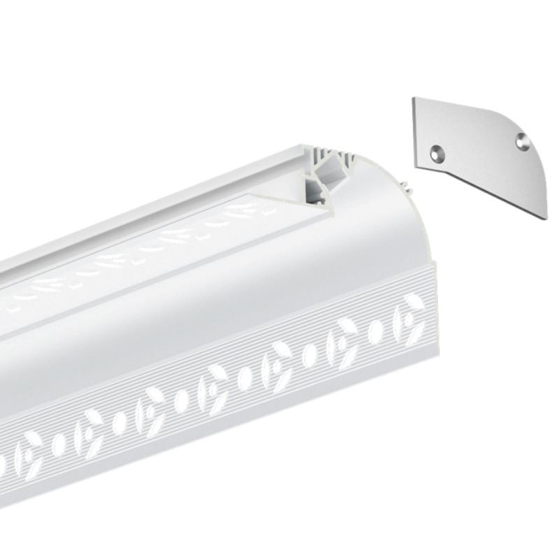Mud-In Indirect Crown Molding Light Channel For 10mm Strip